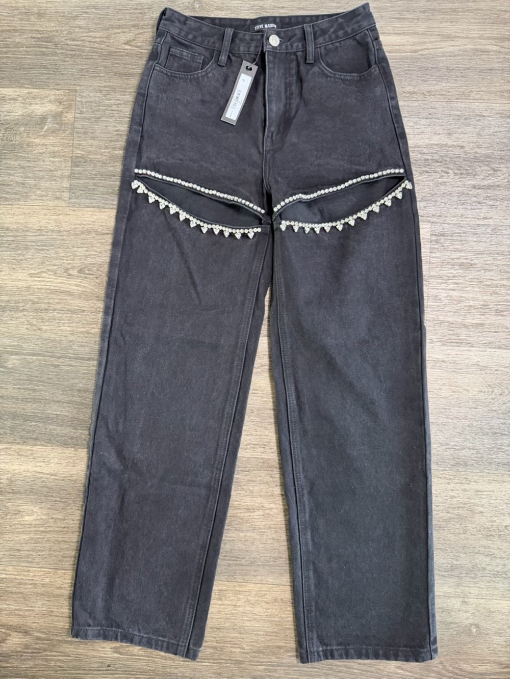 Steve Madden Black Embellished  Jeans
